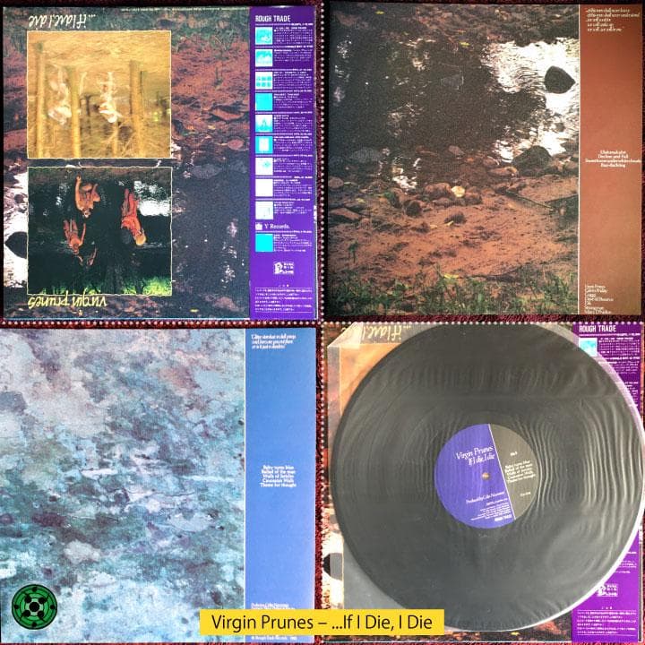 Virgin Prunes ヴァージンプルーンズ LP ...if i die