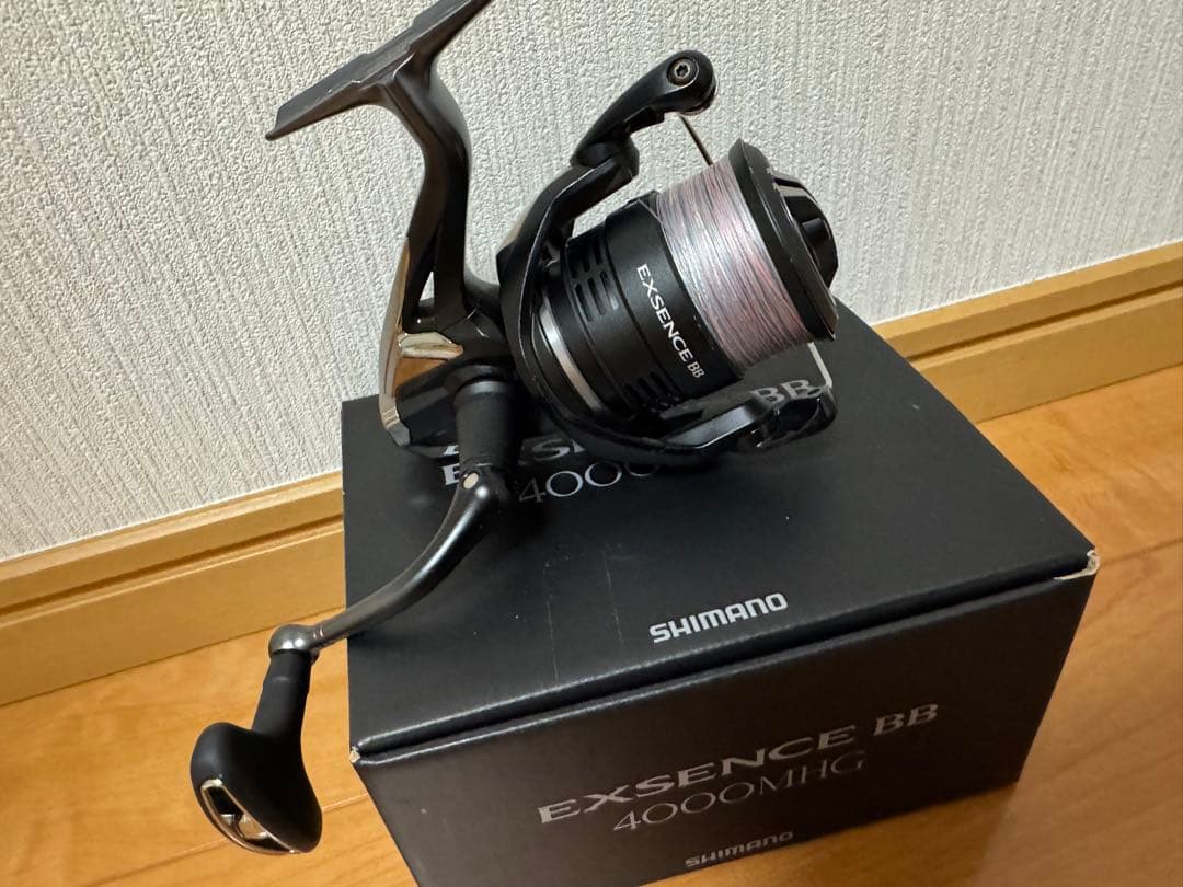 SHIMANO EXSENCE BB 4000MHGスピニングリールロッドセット