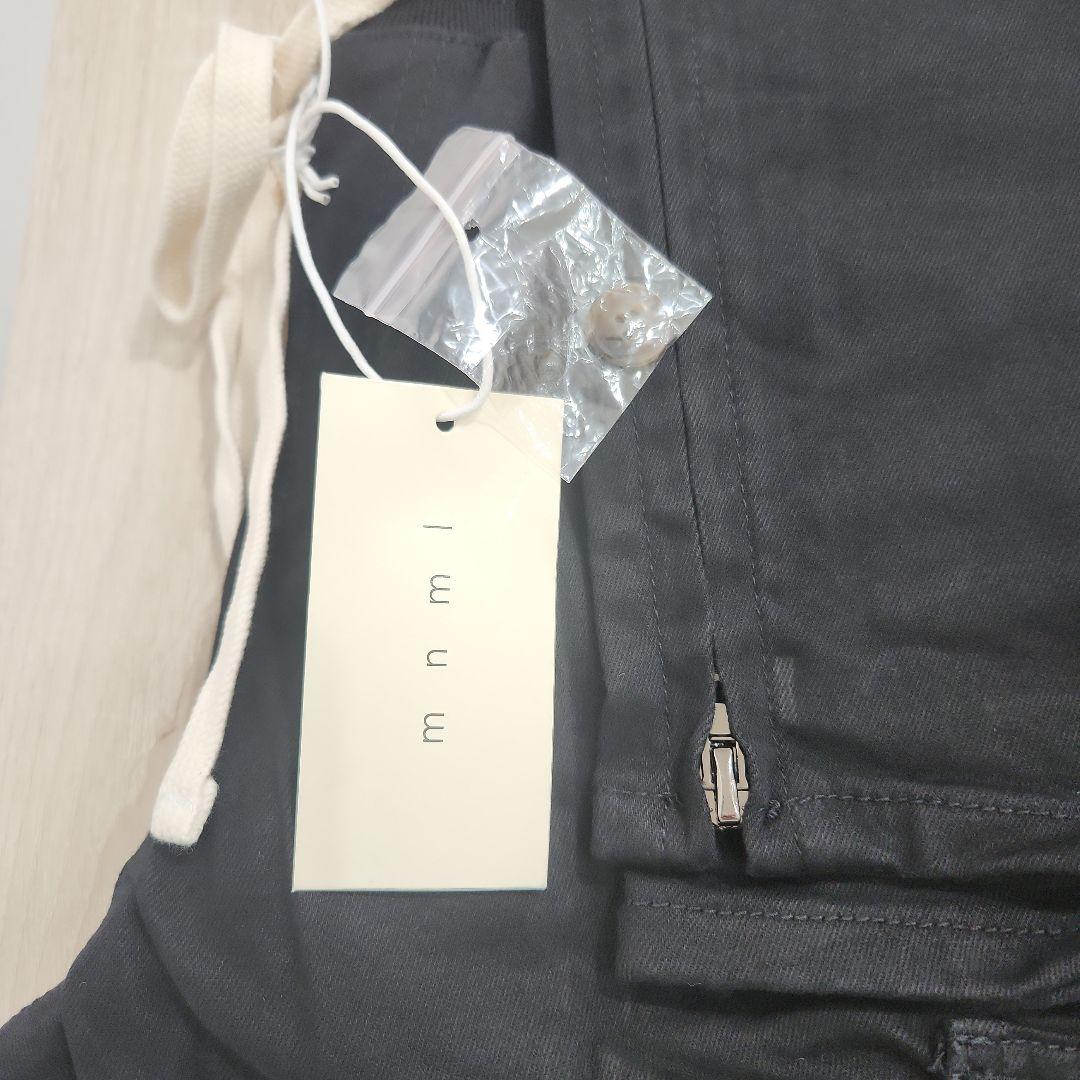 パンツ mnml ZIP CARGO DRAWCORD PANTS / BLACK11