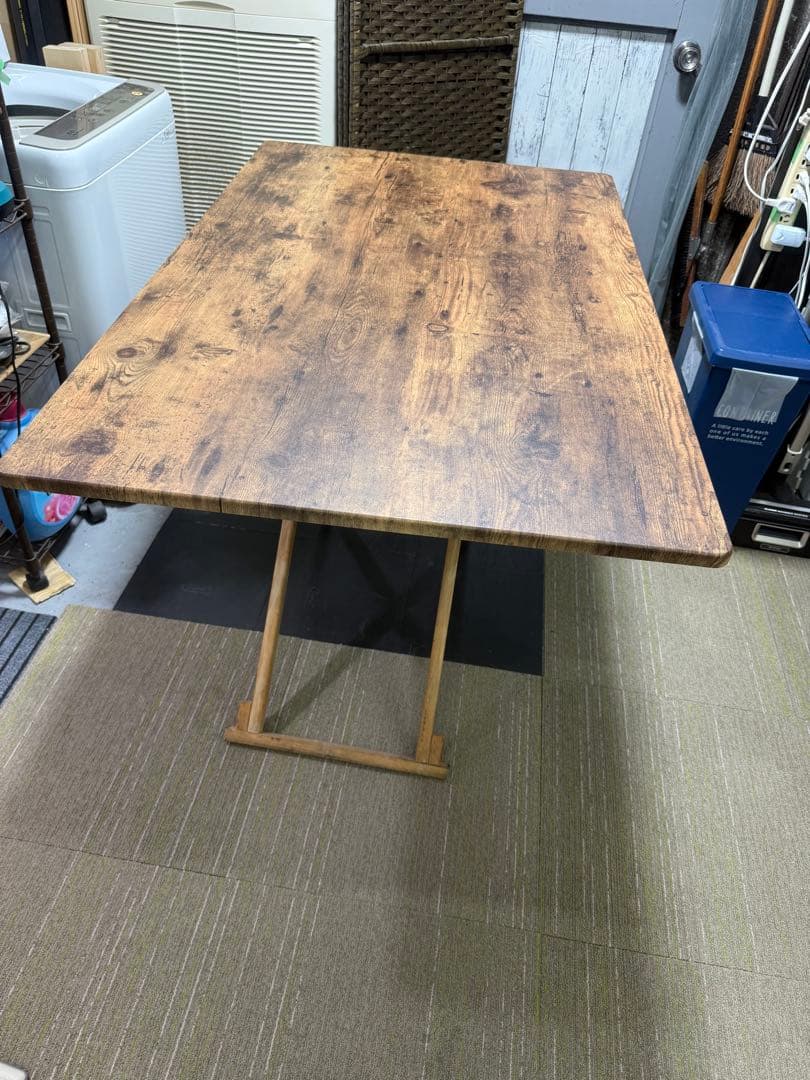 【超美品】【完成品】不二貿易　ダイニングテーブル　ナビア　12075 51810
