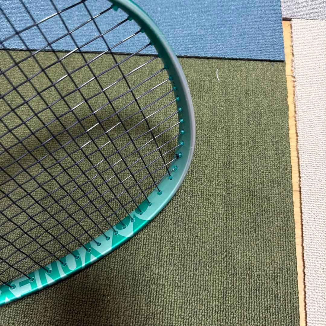13番YONEX UL-0 テニスラケット 青緑色