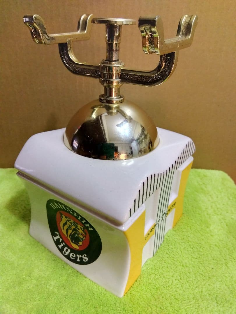 阪神タイガース　電話保留オルゴール(六甲おろし)ゼンマイ式　昭和レトロ