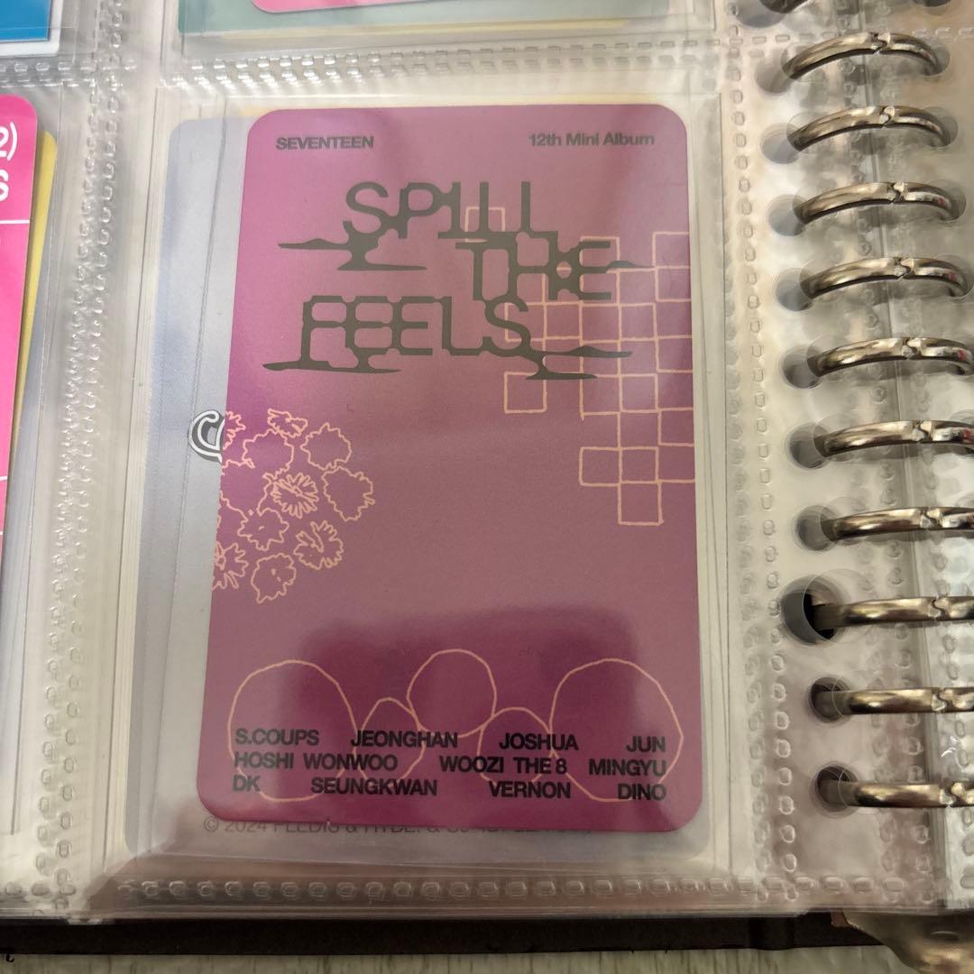 SEVENTEEN SPILL THE FEELS オリーブヤング ジュン