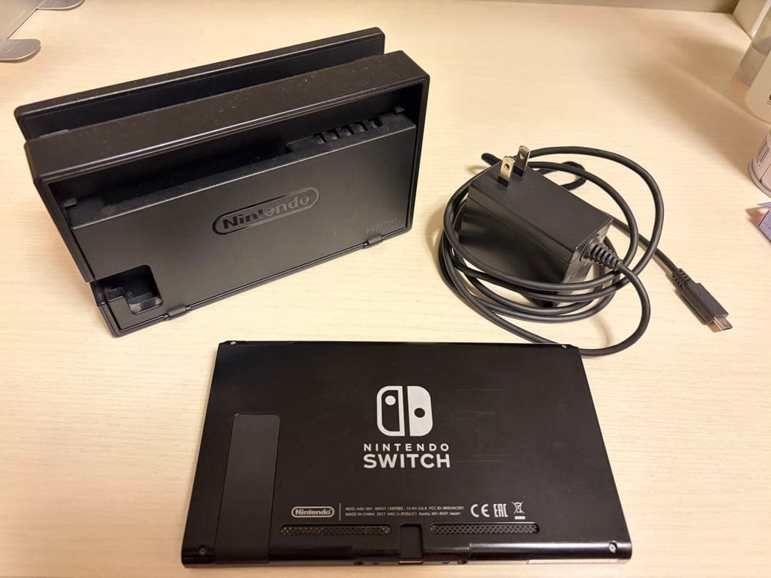 【ジャンク品】 Switch 初代 本体 ドック ACアダプター