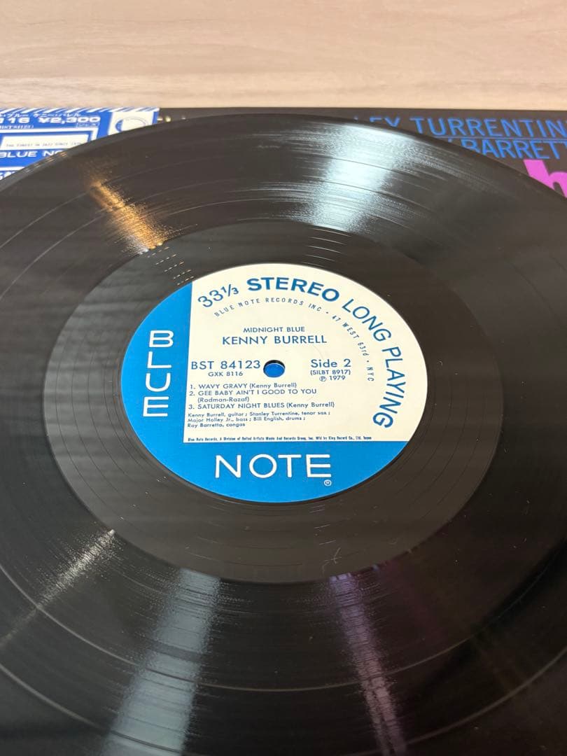 d*9様 【LP】Kenny Burrell Midnight Blue ケニー