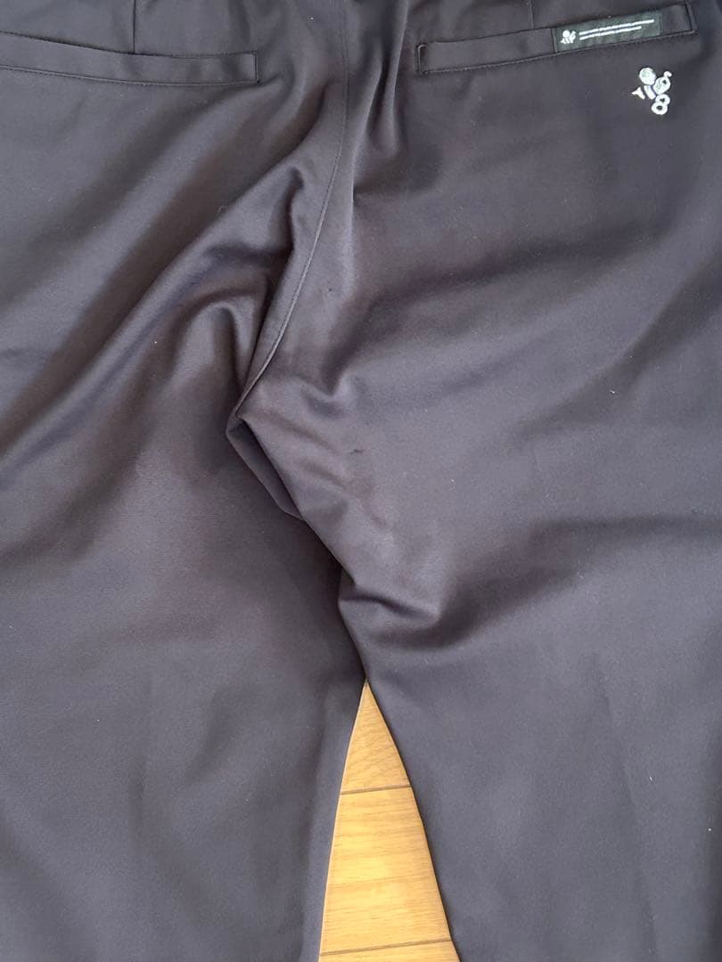 2XL 8YARDS ハチヤーズ アンクルストラップ ジョガーパンツ ブラック
