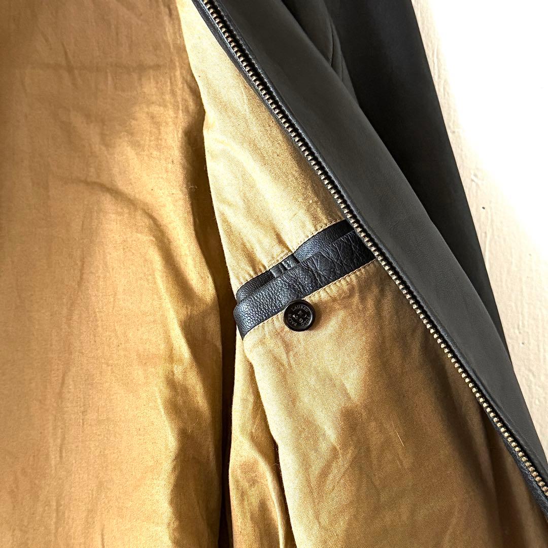 90s Polo by Ralph Lauren M ブラック レザージャケット