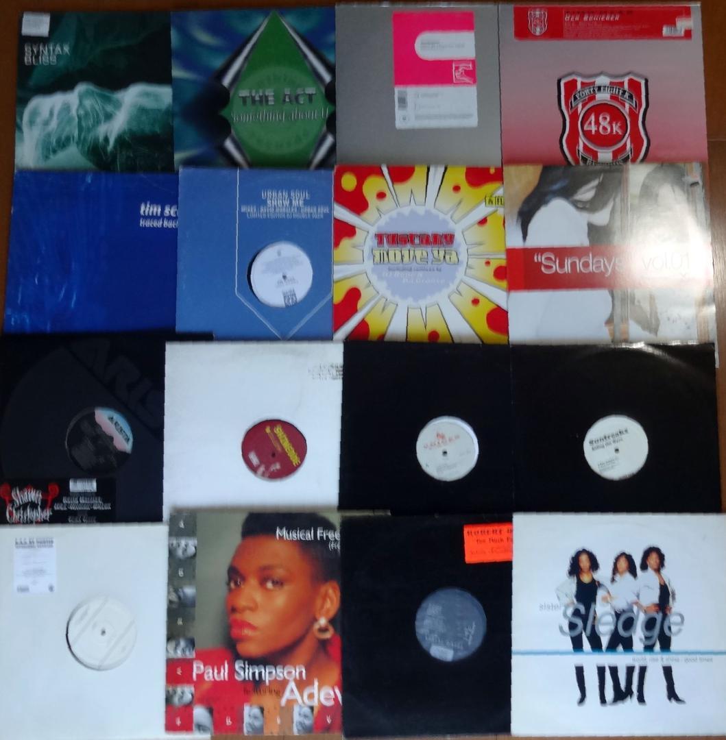 HOUSE TECHNO DISCO 4つ打ち系 レコード74枚セット 送料無料