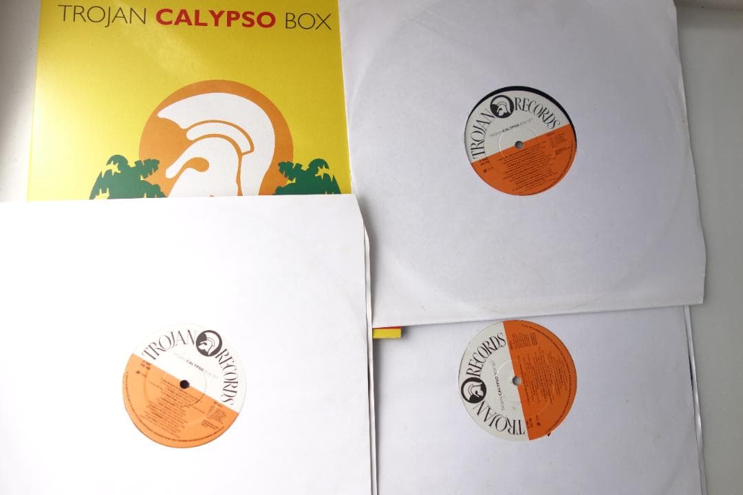 Trojan Calypso box set　3枚組レコード