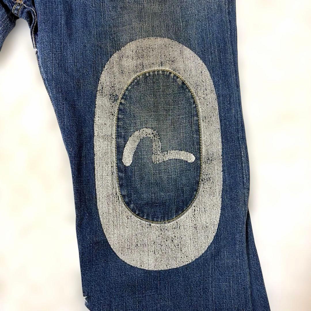 よ*た様 【EVISU】希少サイズ38✖️34 デニムジーンズ　赤カモメ　ダブル