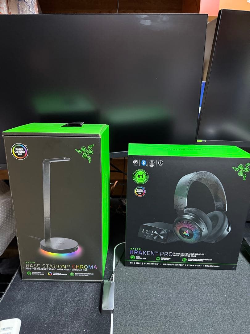 ヘッドホン rezer KRAKEN V4PRO rezer BASE STATION