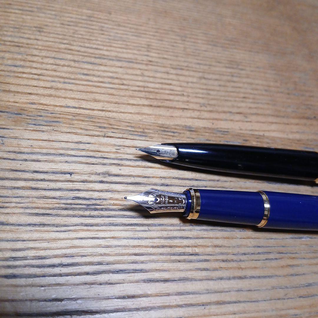 な*べ様 【14金】PILOT、プラチナ万年筆 【ジャンク品】2本セット【14K