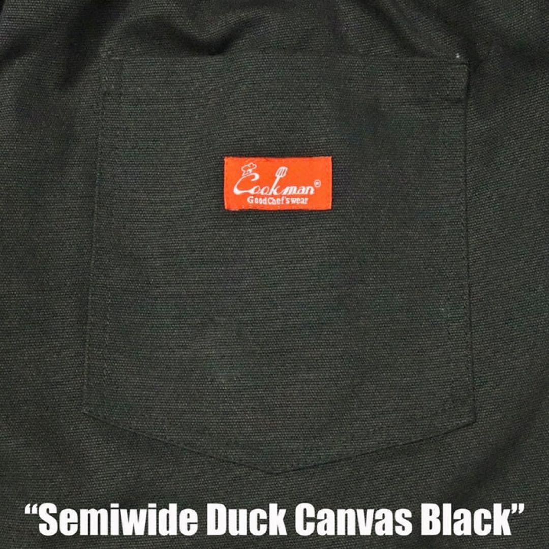 ◆新品◆Cookman /セミワイドパンツ/ Lサイズ/ブラック/