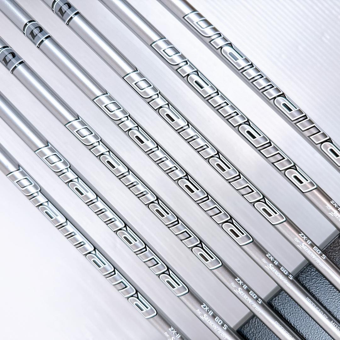SRIXON　ZX5 MkⅡ　アイアンセット　7本　純正ディアマナS／スリクソン