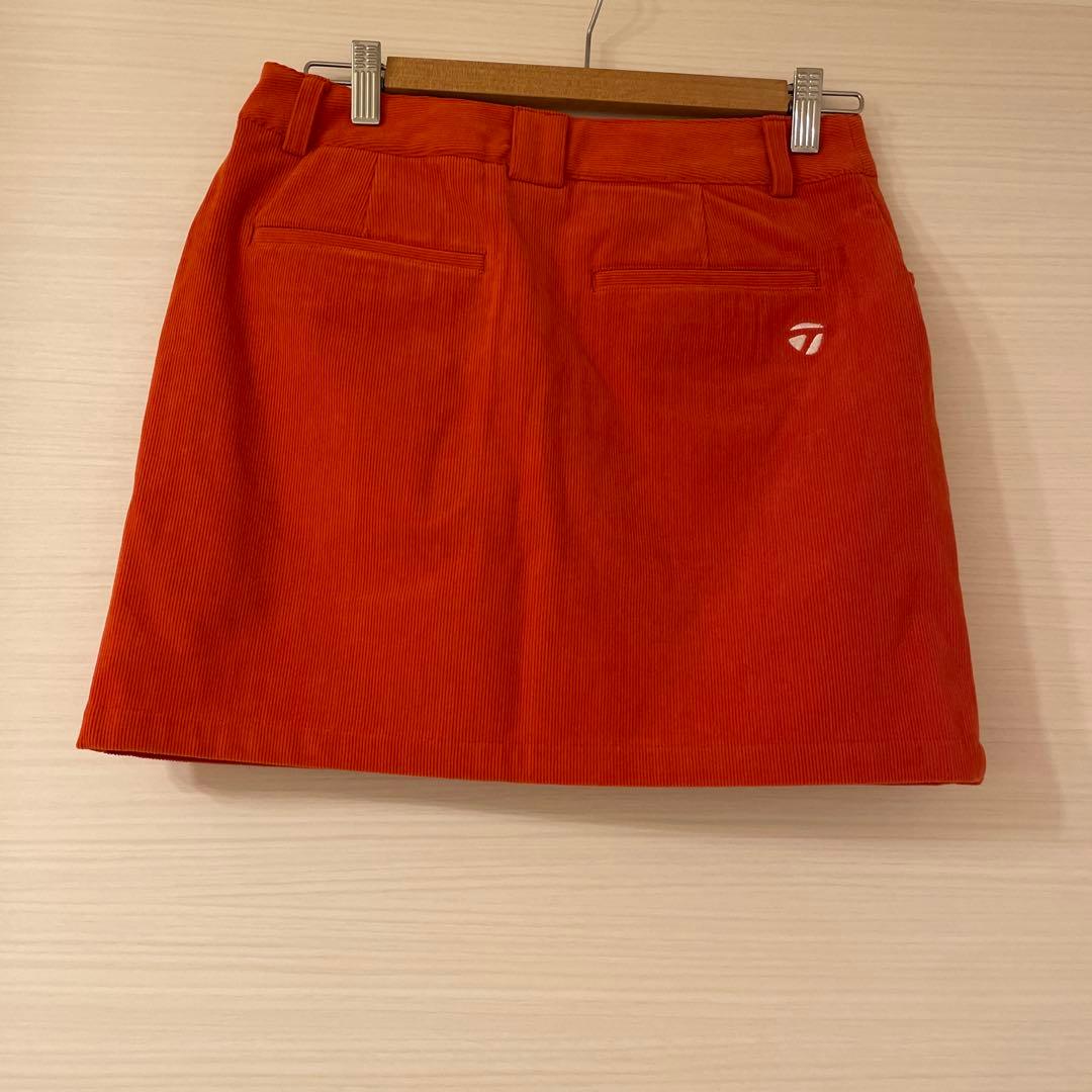 TaylorMade レディーススカート M オレンジ