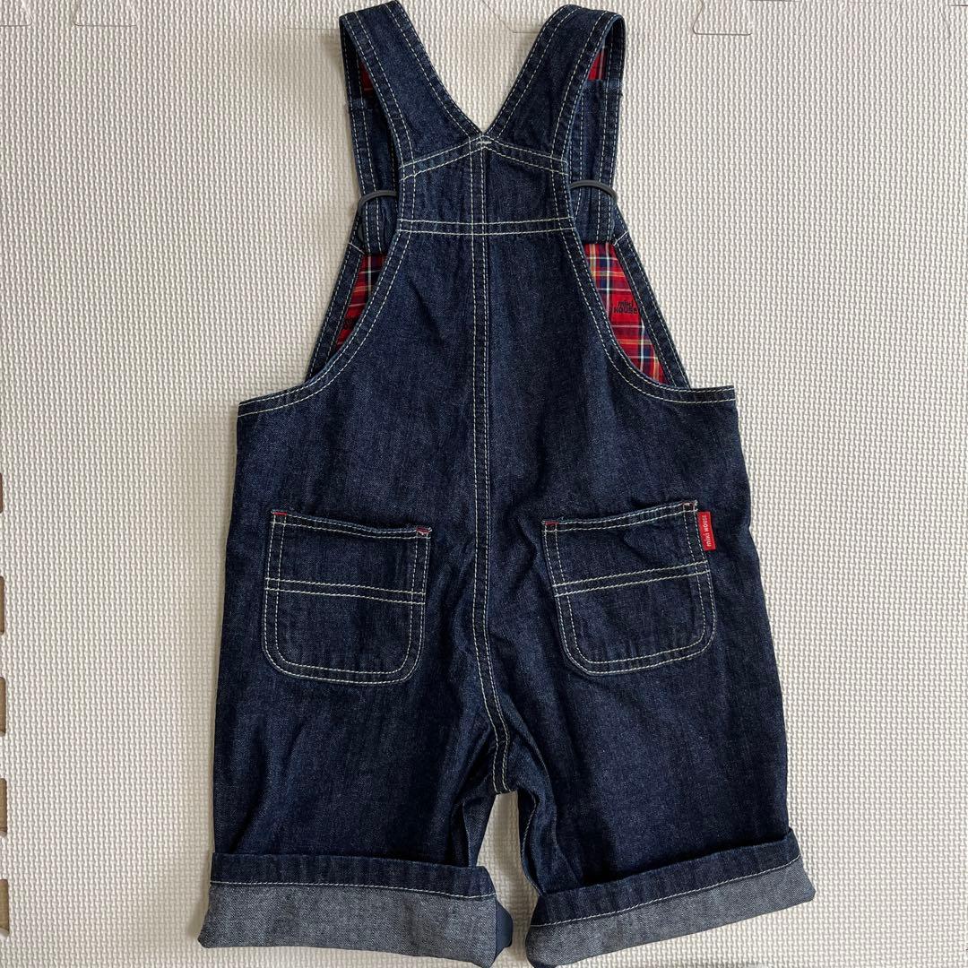 [新品] 最終お値下げ⭐️ミキハウス 90cmオーバーオール