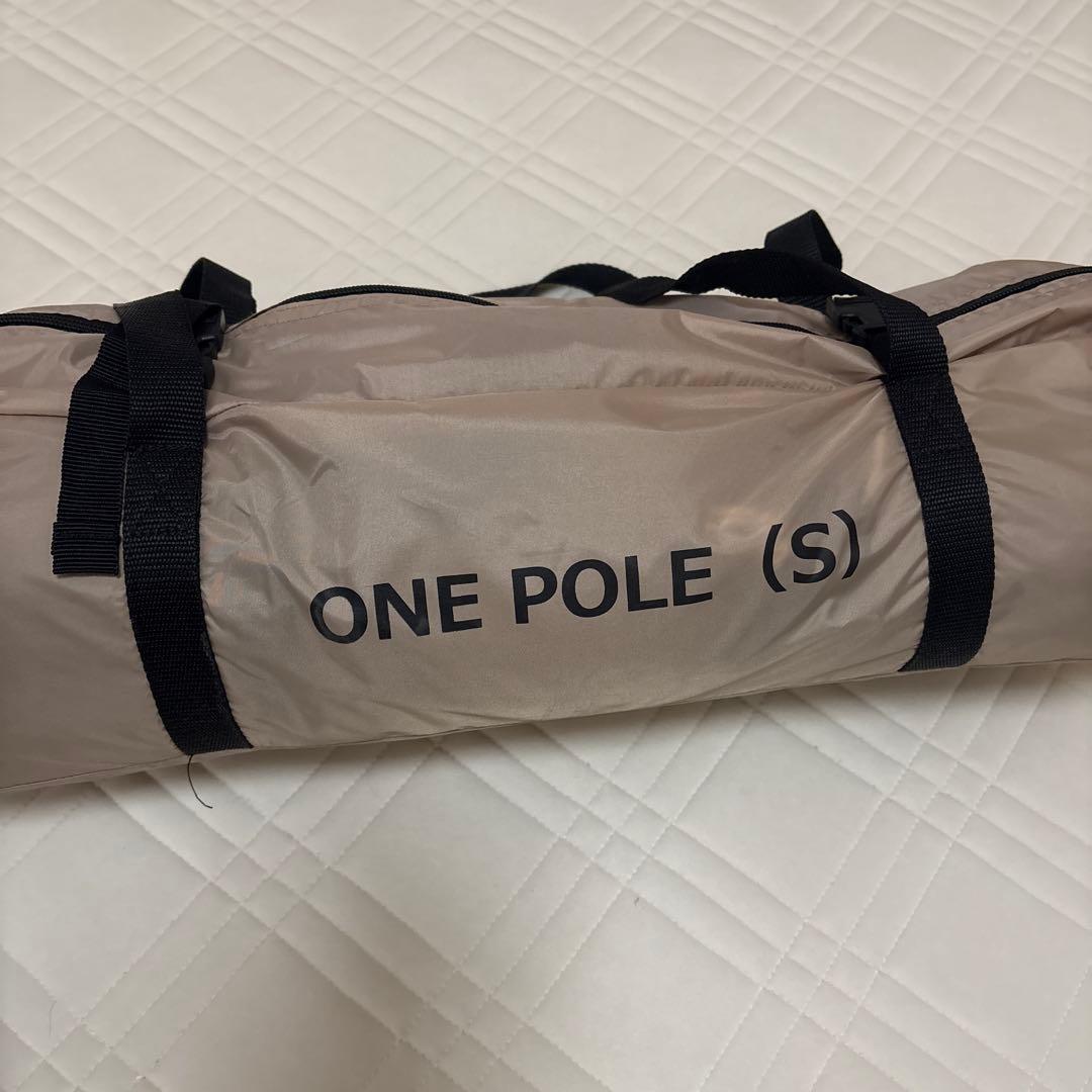 【未使用】DOD ワンポールテントS タン ONE POLE