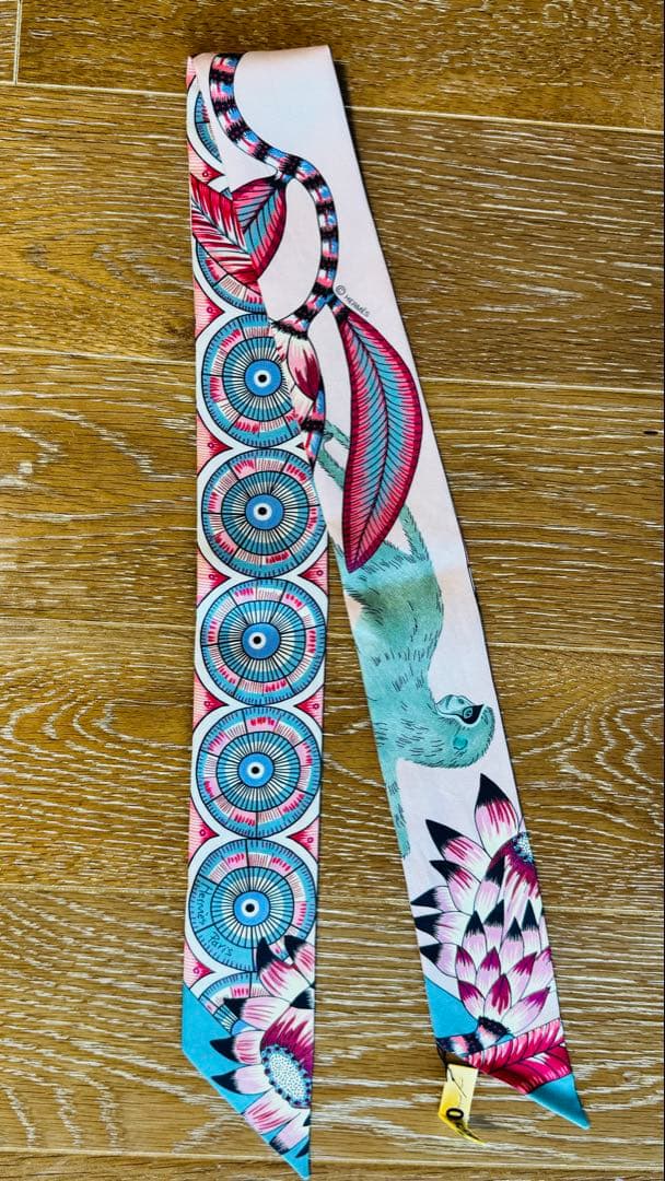 美品　エルメス　ツイリー　サバンナのダンス