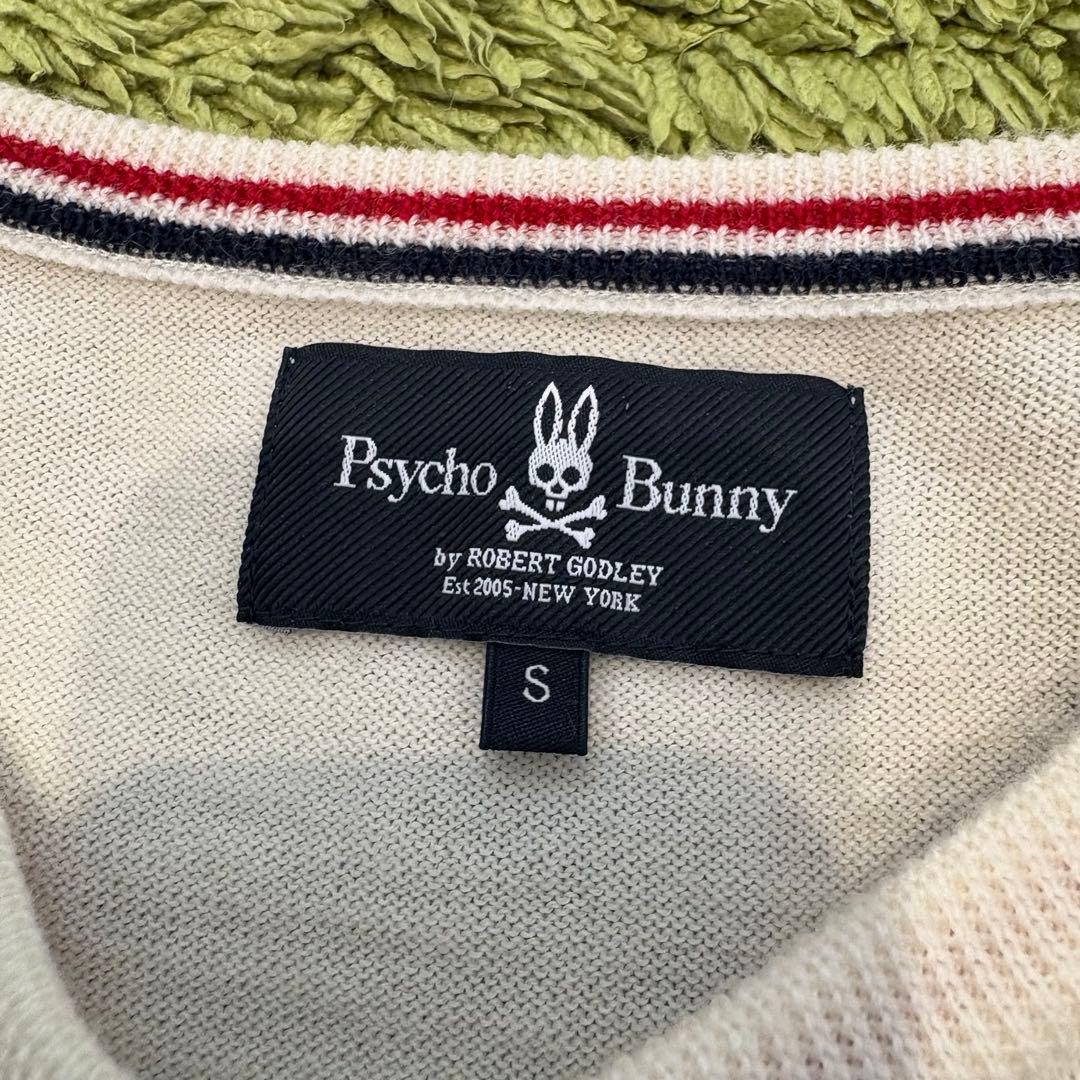 Psycho Bunny サイコバニー ウールセーター ニットセーター メンズS