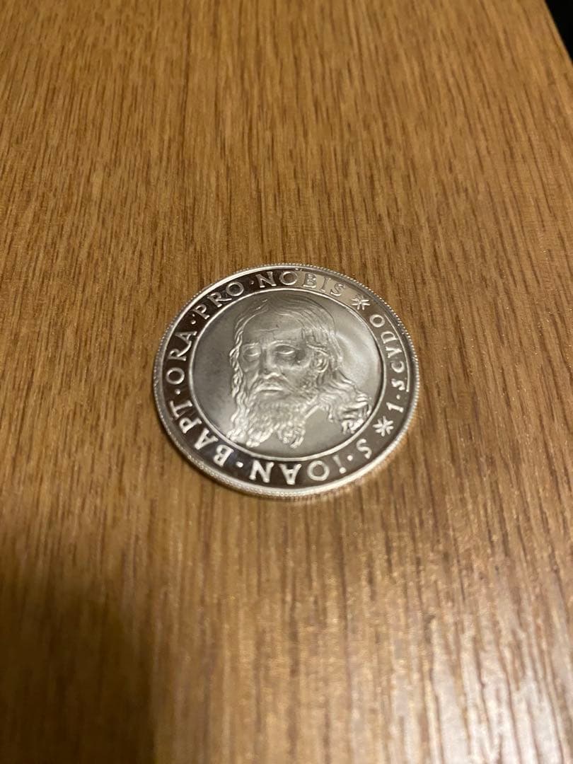 1964年 マルタ騎士団　1スクード銀貨