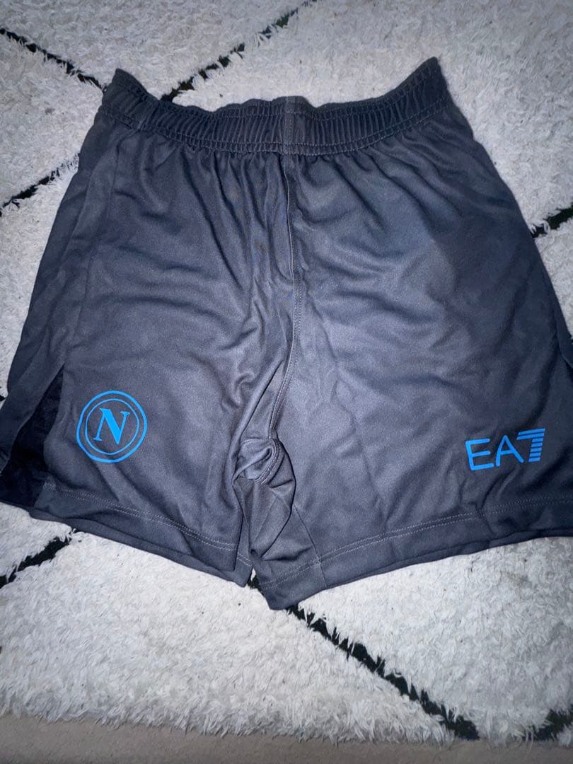 新品タグ付　SSC Napoli EA7 ジ ユニアユニフォーム 12Y ナポリ