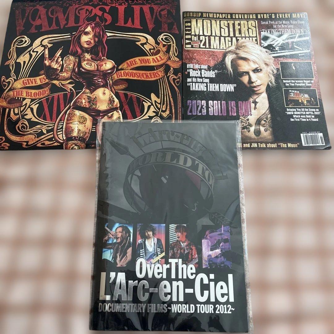❣️美品あり❣️L'Arc-en-Ciel VAMPS DVD パンフレット