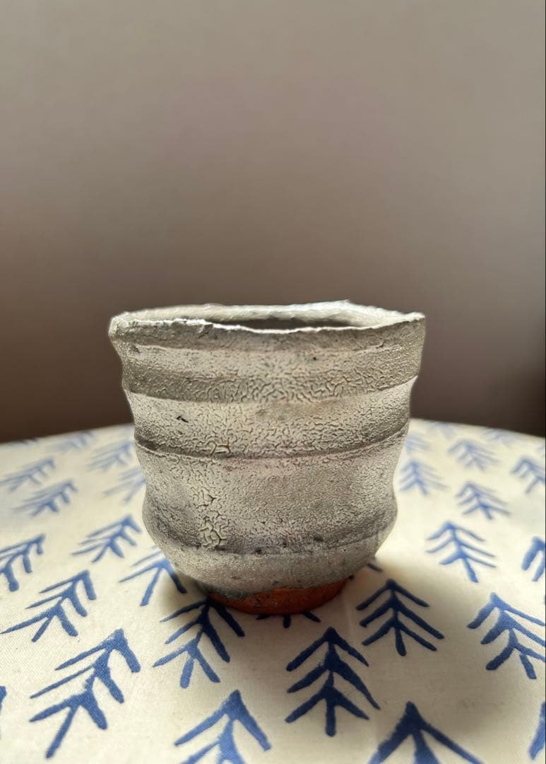 川上清美　唐津ぐい呑（共箱付き）