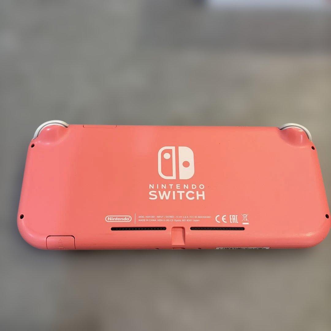 Nintendo Switch Lite コーラル 本体 箱 (充電器無し)