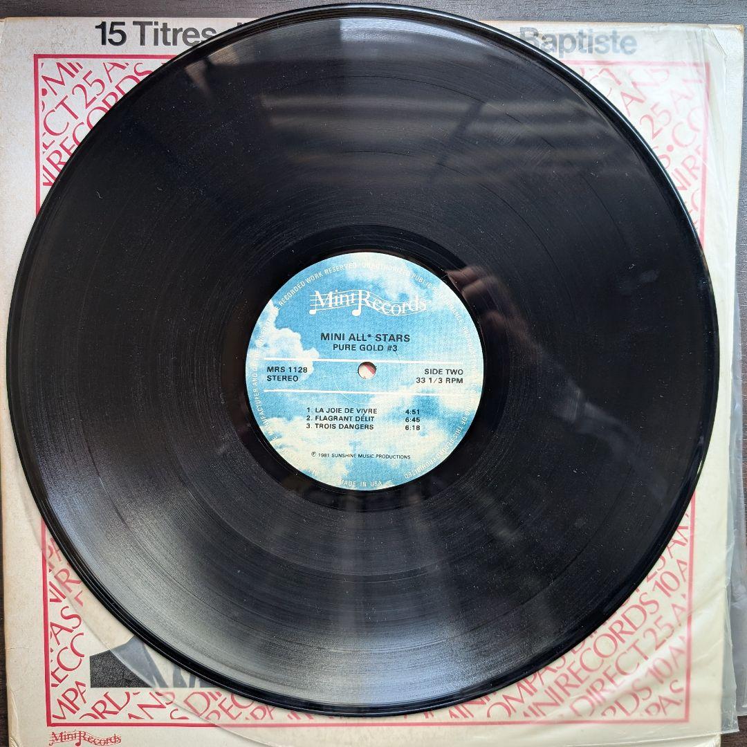 超稀少3LP MINI ALL STARS / Pure Gold コンパ 音楽