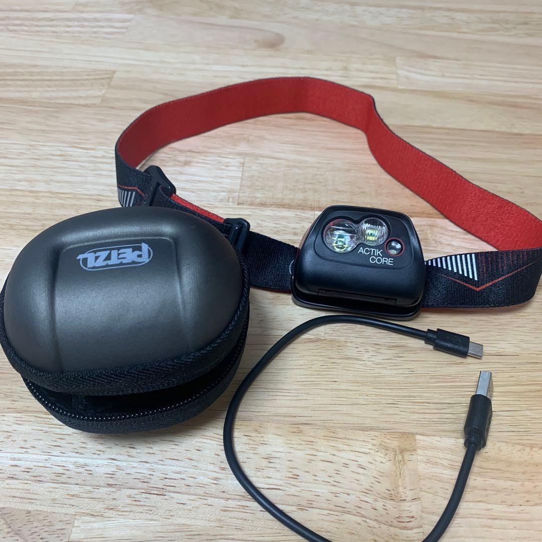 ペツル アクティック コア ACTIK CORE ヘッドランプ ポーチL セット