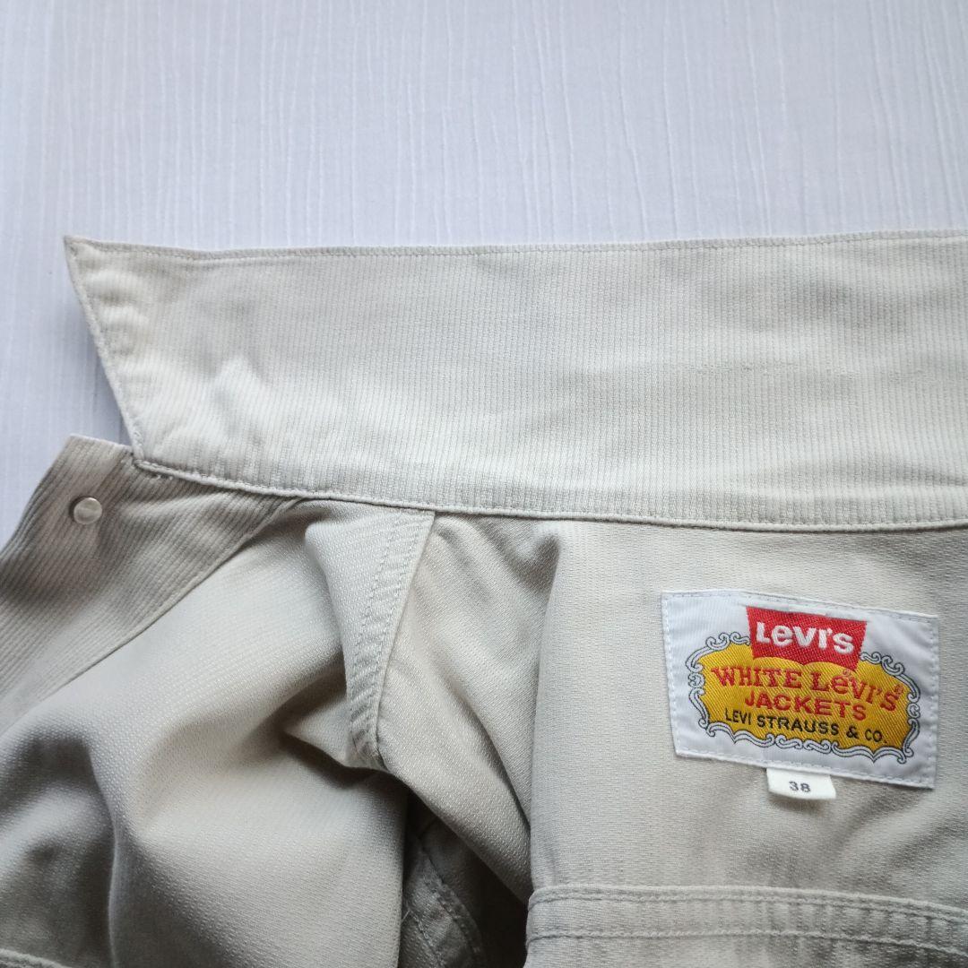 90s Levi's トラッカージャケット38 ピケ素材 香港製 70505