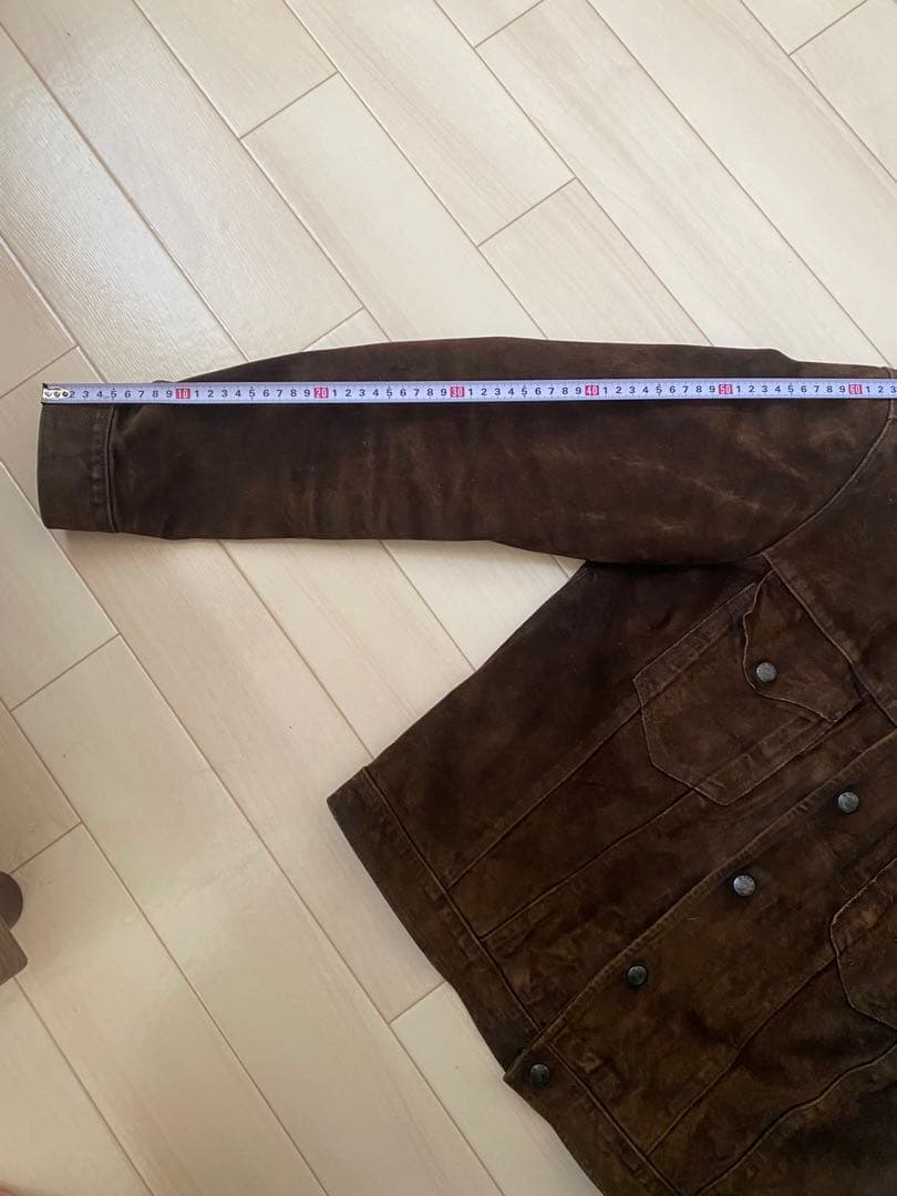 (希少)90s Ralph Lauren スエードトラッカージャケット　Sサイズ