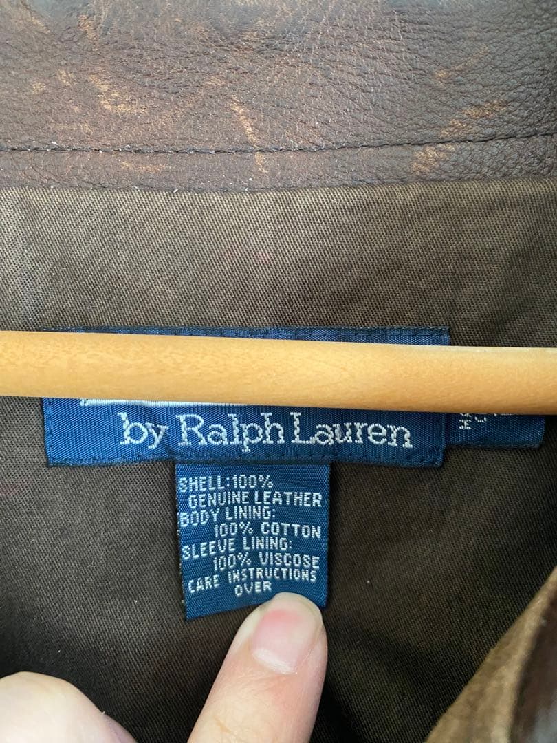 (希少)90s Ralph Lauren スエードトラッカージャケット　Sサイズ