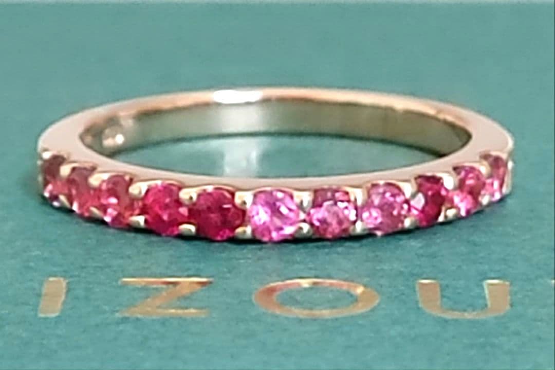 新品☆BIZOUX ビズー EMMA(エマ)リング K18ピンクゴールド 10号