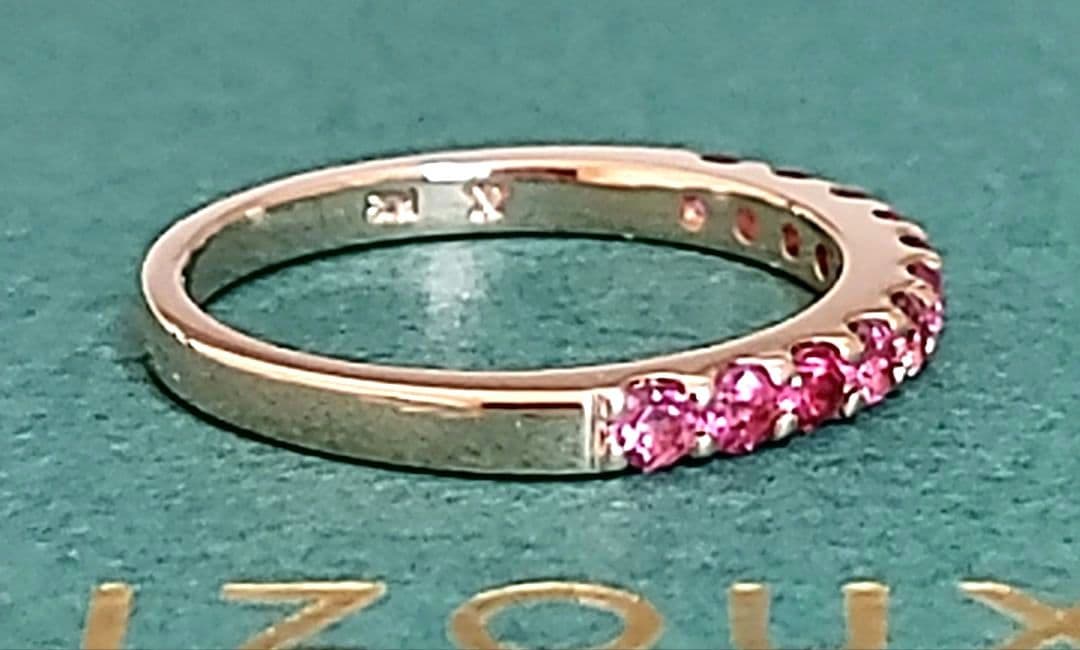 新品☆BIZOUX ビズー EMMA(エマ)リング K18ピンクゴールド 10号
