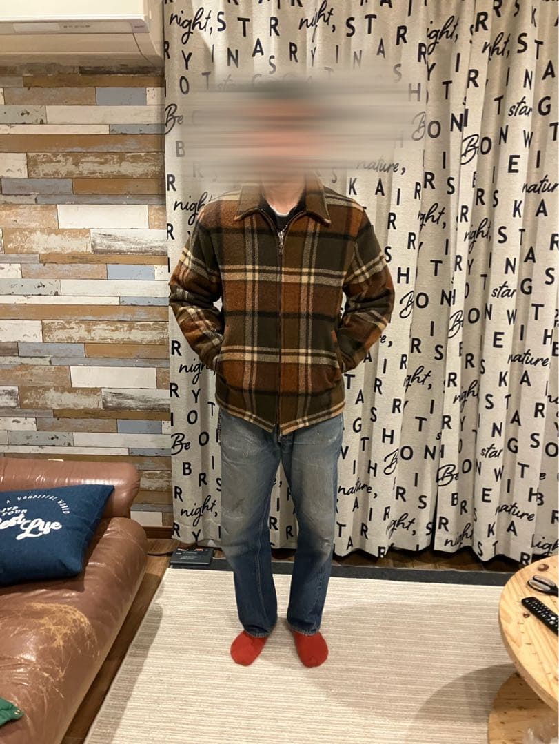 to-ta　Woolrich チェック柄　ボアジャケット S ビンテージ