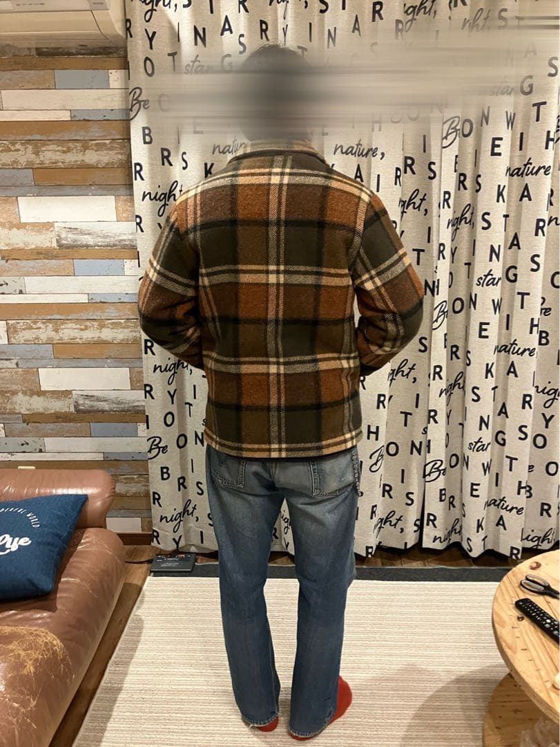 to-ta　Woolrich チェック柄　ボアジャケット S ビンテージ