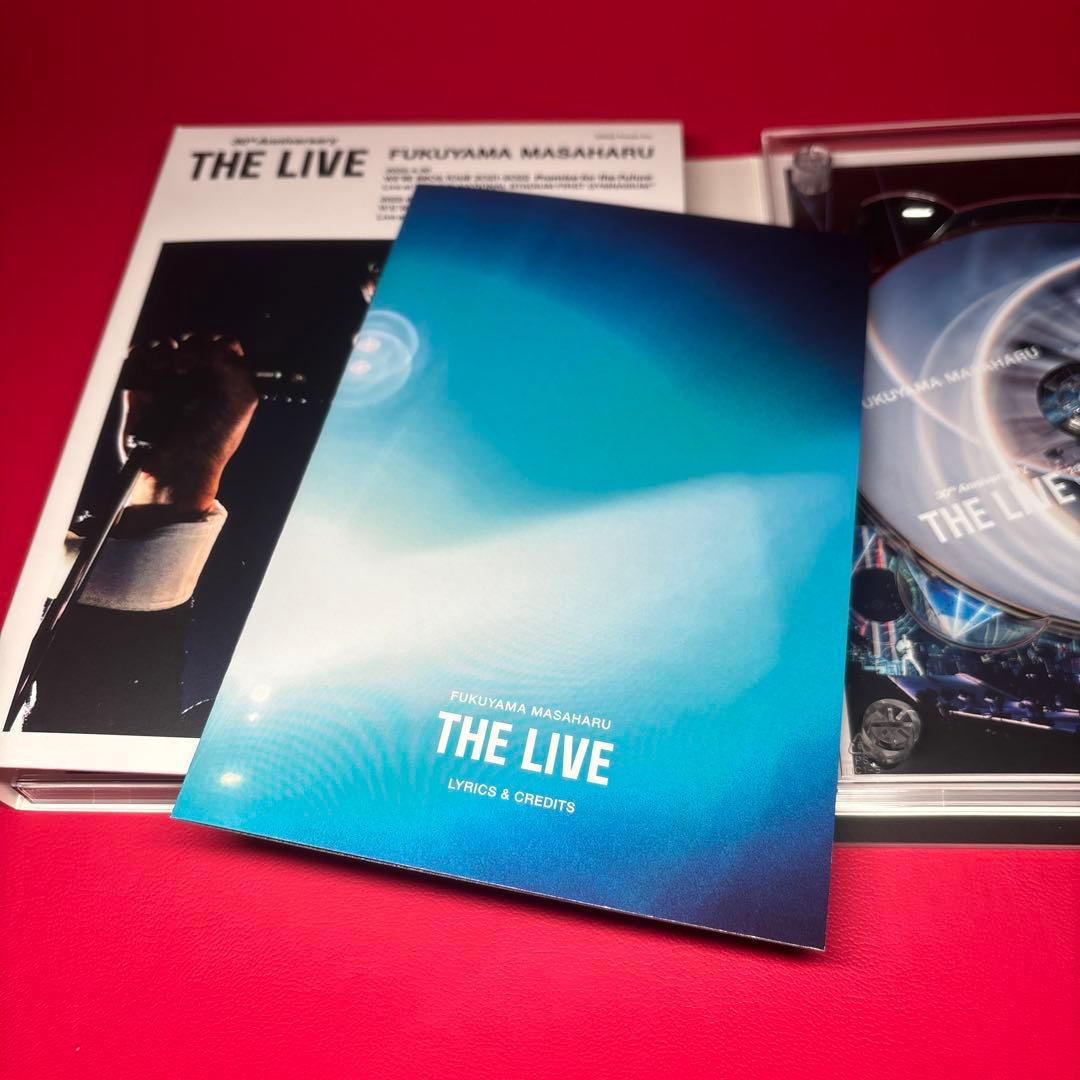 Blu-ray 福山雅治 30th Anniver THE LIVE 初回限定