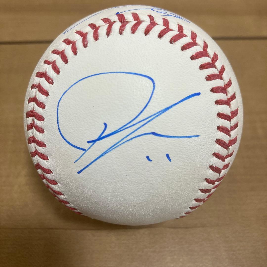 MLB公式球 大谷翔平　山本由伸　佐々木朗希直筆サインボール　　写真付き