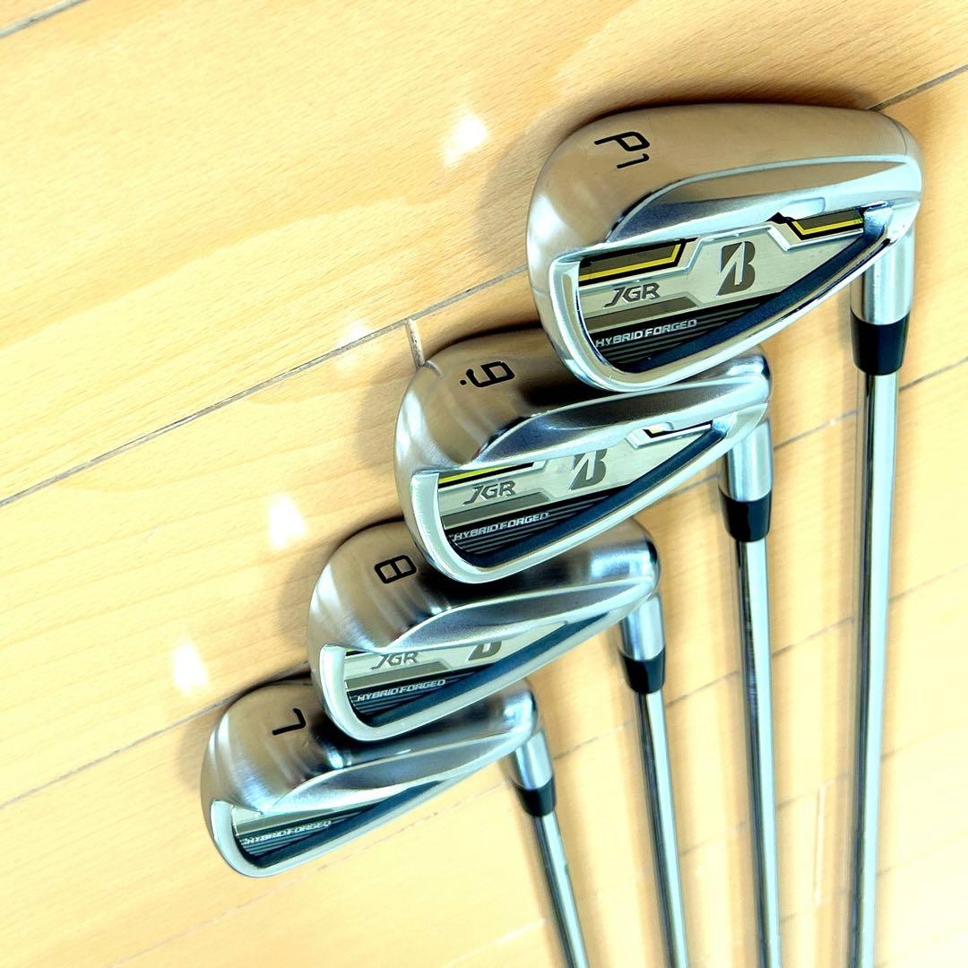 ブリヂストンゴルフ　アイアン4本セット　JGR HYBRID FORGED
