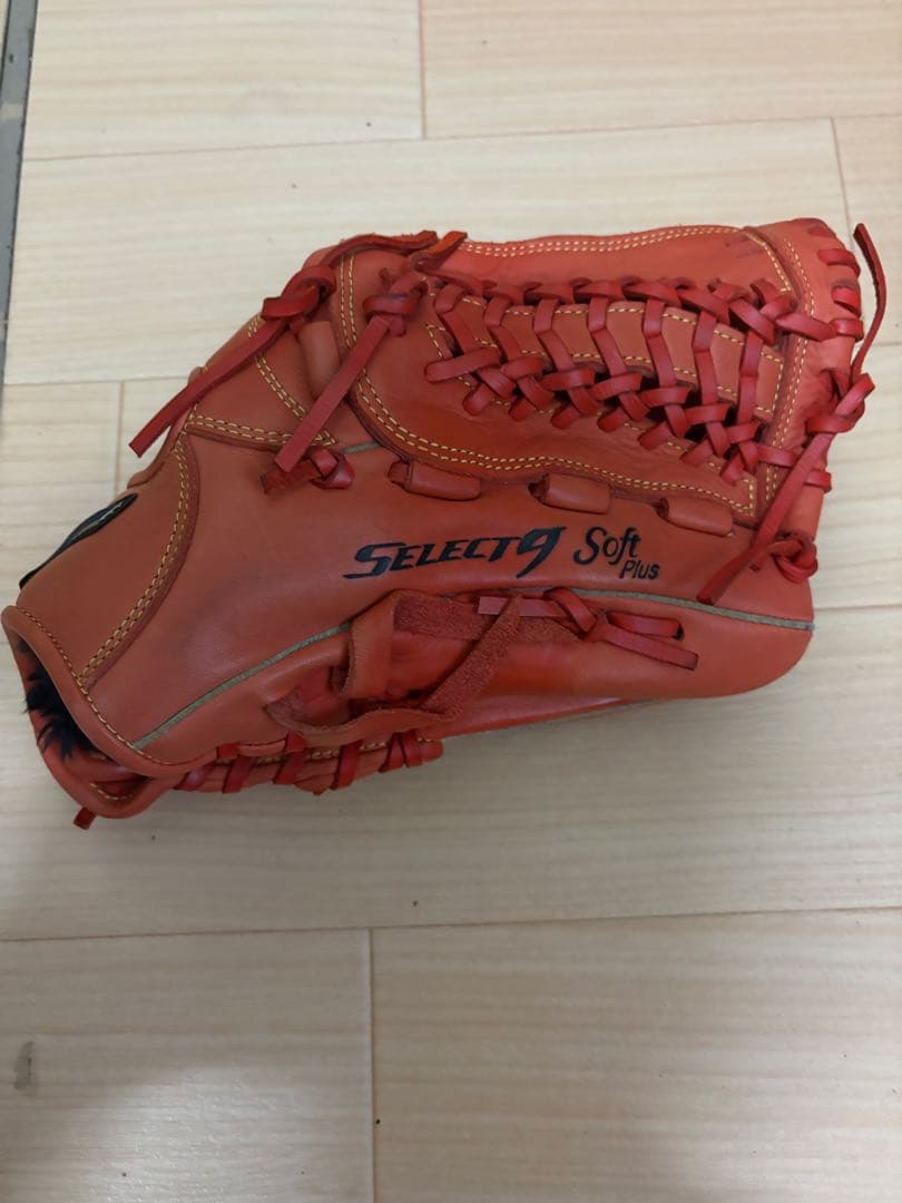 Shota  Mizuno Soft Plus 軟式グローブ オレンジ