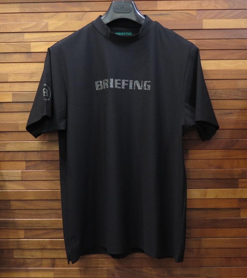 ⓂBRIEFING GOLFブリーフィングゴルフEARTHハイネックRFシャツ黒