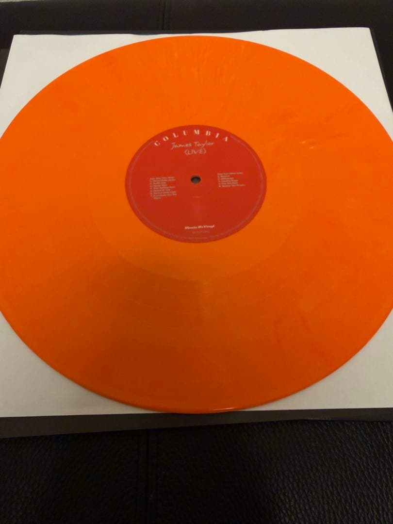 美品レコード！James Taylor / Live 生産限定盤
