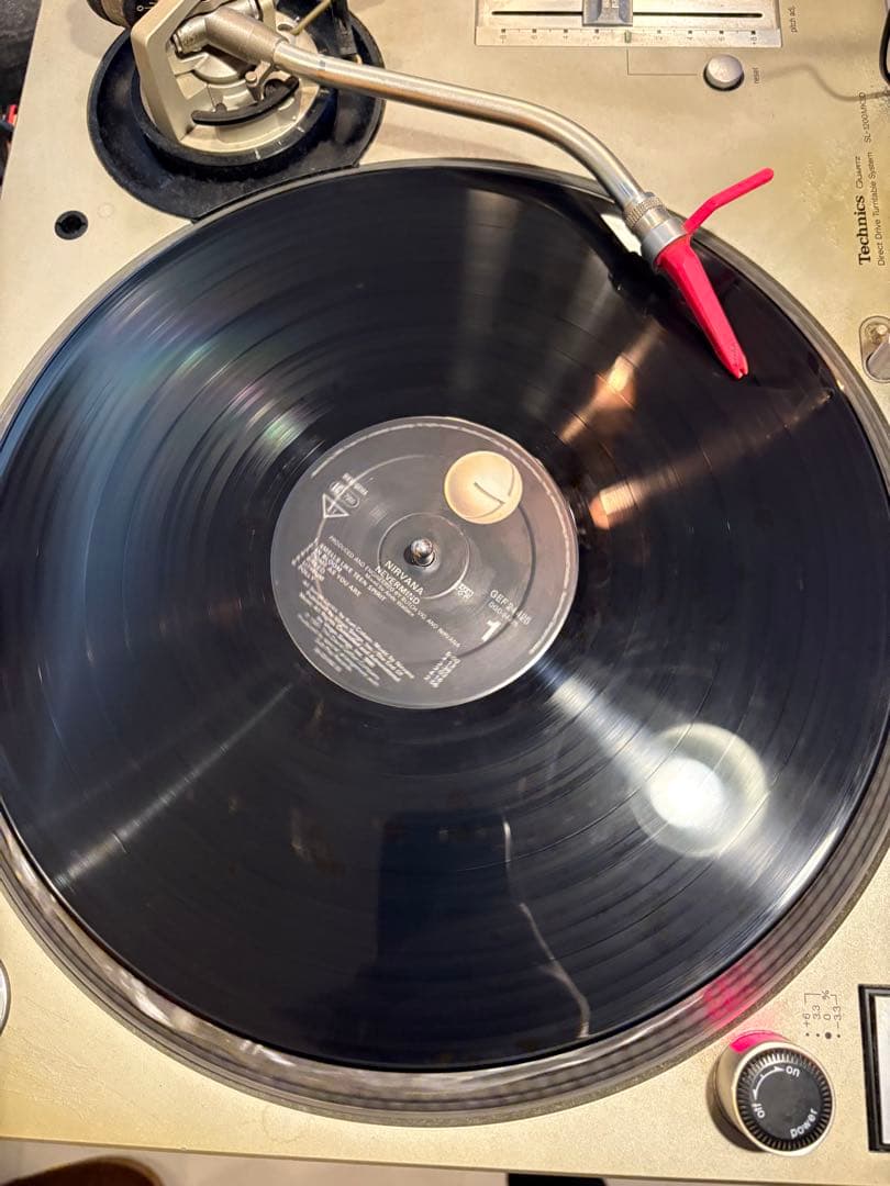 NIRVANA NEVERMIND レコード　1991年製　ホーランド製