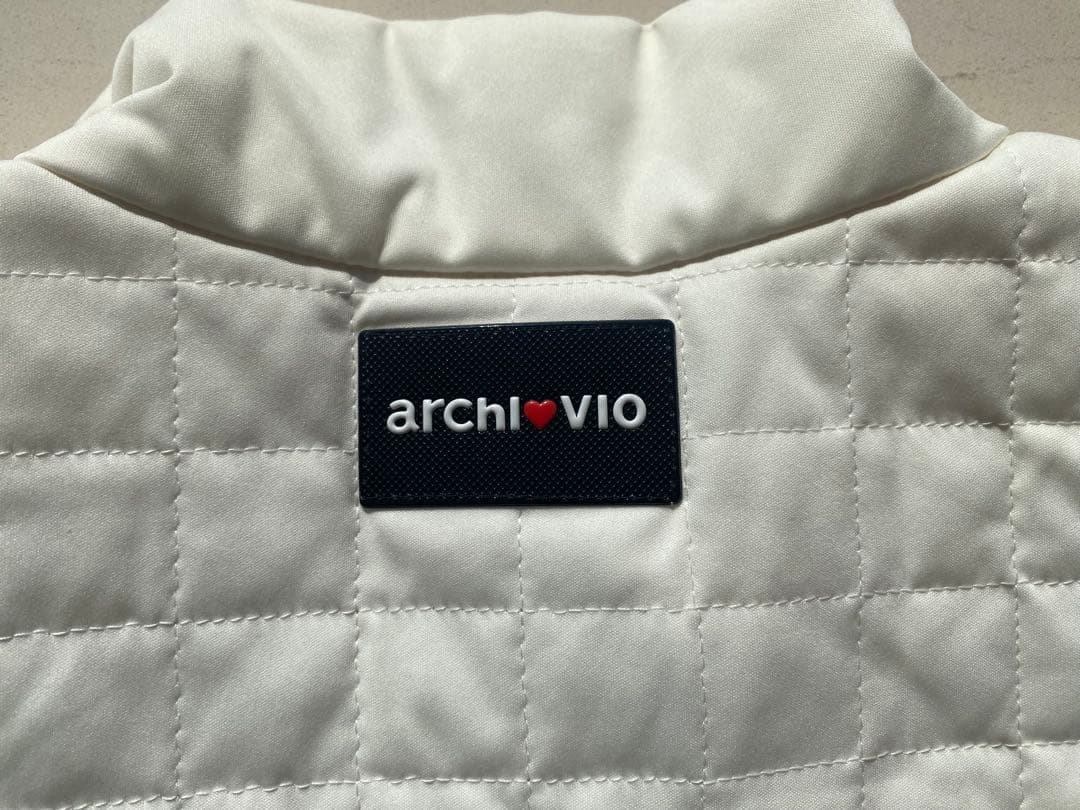 お値下げ！archivio ホワイト キルティングジャケット