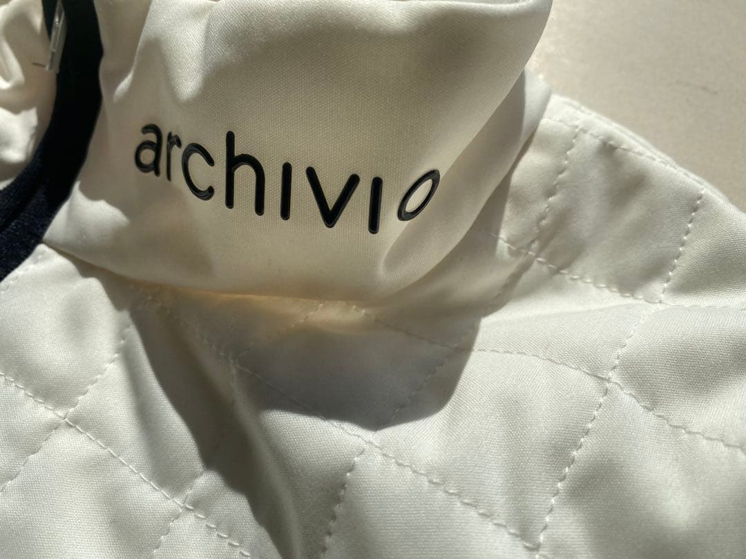 お値下げ！archivio ホワイト キルティングジャケット
