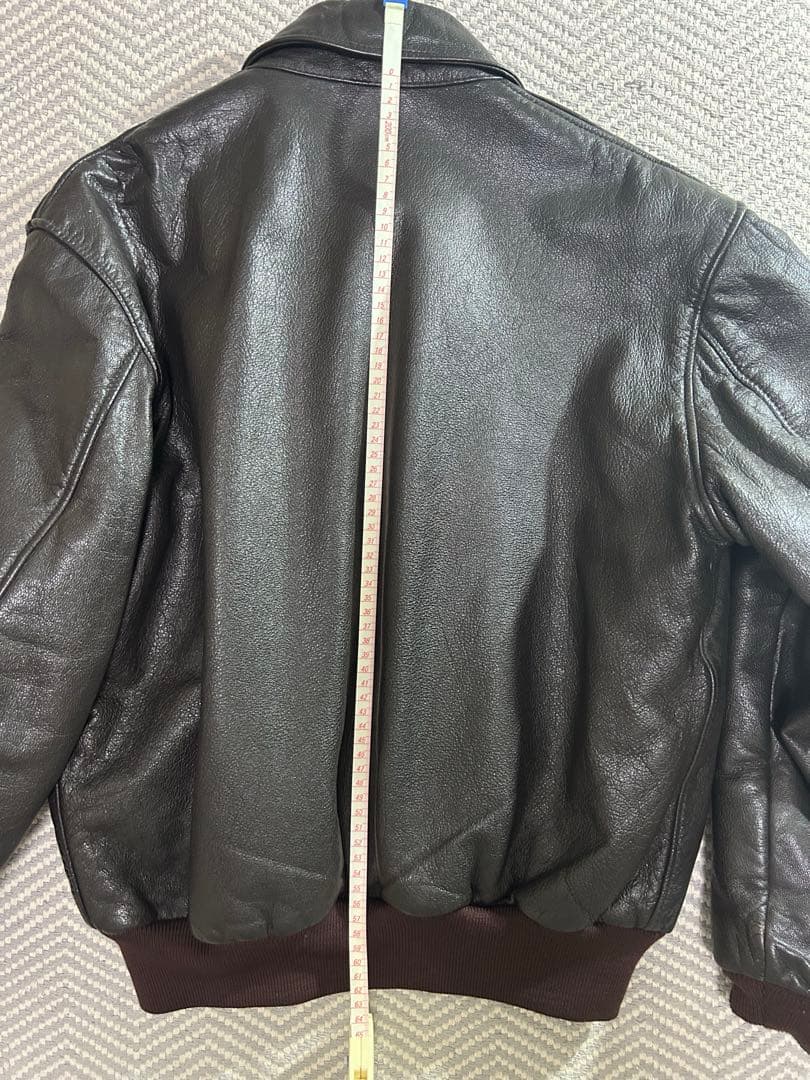 80s l.l.bean A-2 レザージャケットフライト 44 USA製