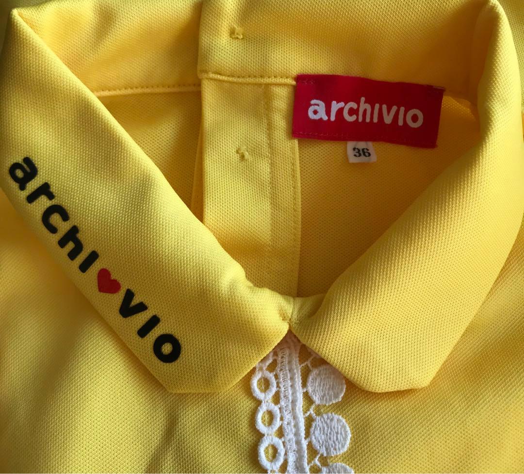 ★新品未使用★Archivioレディースゴルフウェア、日本製、36。