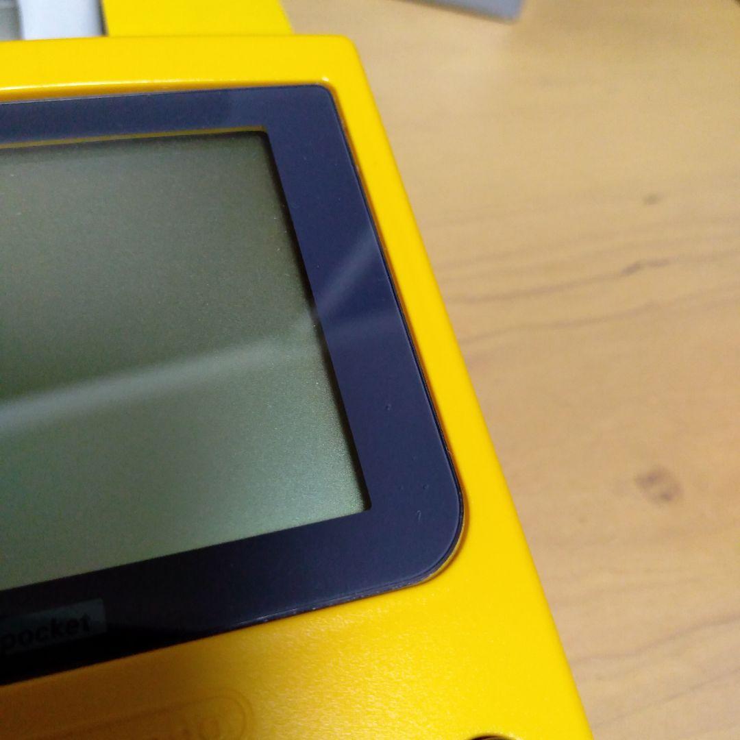 ゲームボーイポケット 黄色 ポケット専用ACアダプタ付き