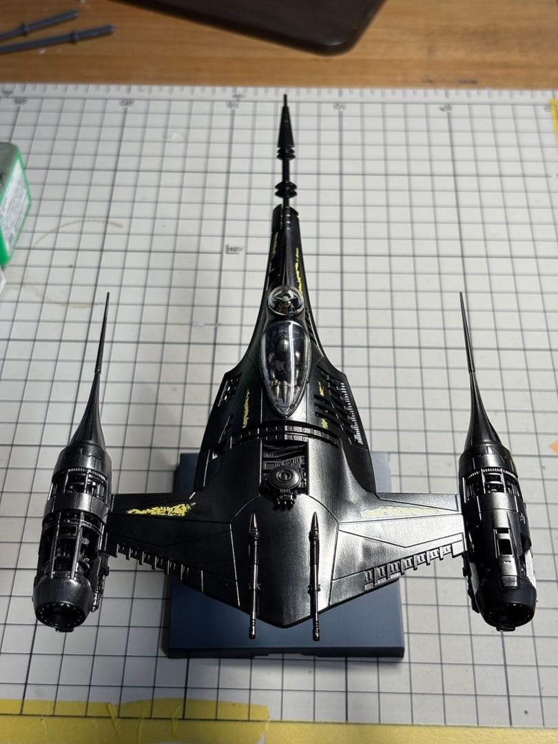 バンダイ N-1スターファイター 塗装完成品